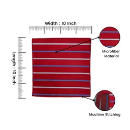 The Tie Hub Striped Microfiber Pocket Squares image 2