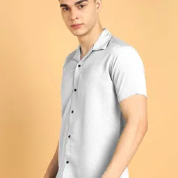 COMBRAIDED Men Polycotton Short Sleeves Shirt image 3