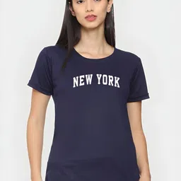 SZN Women Printed Monochrome Pockets T-shirt-picture-39