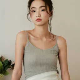 TOMPIK Striped V-Neck Thermal Top image 3