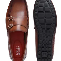 ROSSO BRUNELLO Men Leather Formal Loafers image 3