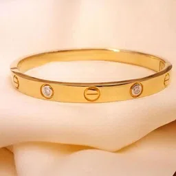 MADDY SPACE Unisex Enamelled Gold-Plated Cuff Bracelet image 2