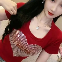 HERE&NOW Women Scoop Neck Graphic Printed Top image 1