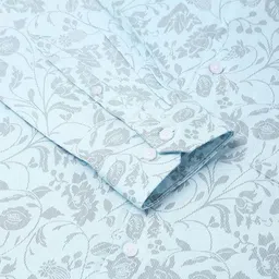 Allen Solly Men Slim Fit Floral Printed Spread Collar Cotton Casual Shirt image 5