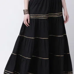 SRISARAS Women Mid-Rise Solid Regular Fit Parallel Trousers-image-42