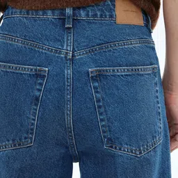 H&M Wide High Ankle Jeans image 4