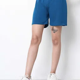 ZUYA Women High-Rise Training or Gym Shorts-image-1