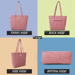fargo Women Pink Tote image 4