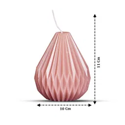 AARVI DECOR STUDIO Pink 1 pieces Tea Light Candle image 3