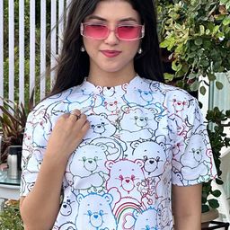TANDUL Round Neck Conversational Printed Top-picture-3