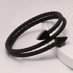 French Accent Men Tribal Wraparound Bracelet-picture-29