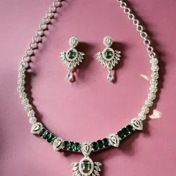 Anouk Women Green Jewellery Set image 2