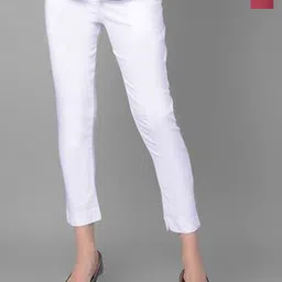 Comfort Lady Women Pack Of 2 High-Rise Cotton Trousers-picture-25