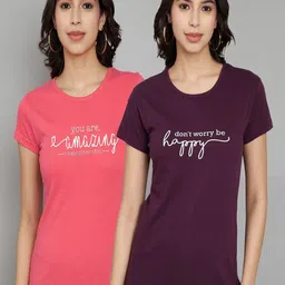 Trend Level Women 2 Applique T-shirt-picture-8