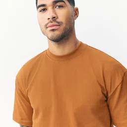 NEXT Drop-Shoulder Relaxed Fit Pure Cotton T-shirt image 3