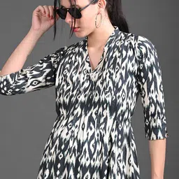 GOLDSTROMS Print A-Line Midi Dress image 2