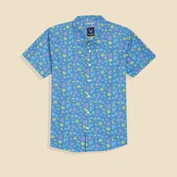 Allen Solly Junior Boys Printed Casual Shirt-picture-22