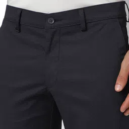 Van Heusen Men Printed Slim Fit Trousers image 4
