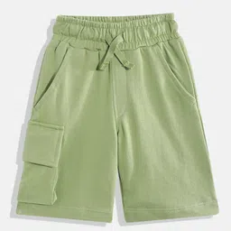 makemyfab Boys Printed Pure Cotton T-shirt with Shorts image 2