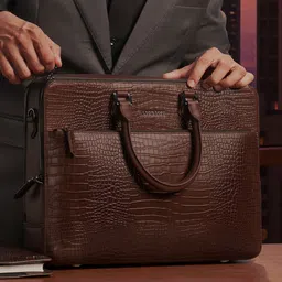 Lapis Bard Men Leather Laptop Bag-picture-10