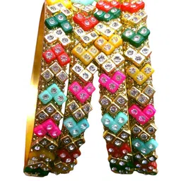 nari nakhre Elegant Stone-Studded Bangles Set-picture-20