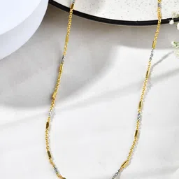 DIVASTRI Gold-Plated Textured Chain-picture-34