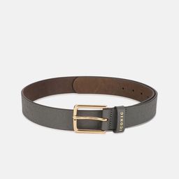 Iconic Men Textured Leather Belt-picture-1