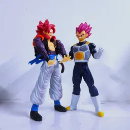 thrifx Goku DragonBall Action Figures |17Cm Vegeta Gogeta Action Figure (Pack of 2) image 3
