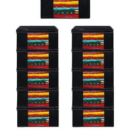 AMAK INC Black Fabric Multi-Utility Wardrobe Organisers-picture-22