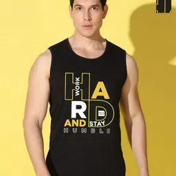 WOOSTRO Men Pack Of 2 Typography Printed Scoop Neck Cotton Slim Fit T-shirts-picture-33