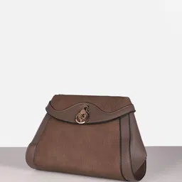 Allen Solly Woman Textured Structured Sling Bag with Applique image 3