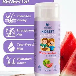 HealthBest Kidbest Watermelon Shampoo - 200 ml image 2