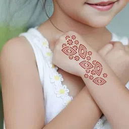 VOORKOMS Mehndi Design Stencil Sticker-picture-13