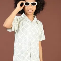 V-Mart Boys Opaque Printed Casual Shirt-image-97