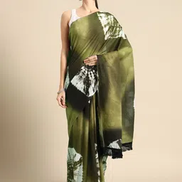 BUTA BUTI Tie and Dye Pure Cotton Saree-picture-10
