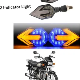 drivexpert Front, Rear LED Indicator Light for Hero Splendor-picture-12