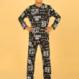Ninos Dreams Boys Printed Night suit-image-60