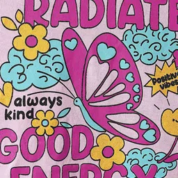 Honeyhap Girls Pack Of 2 Graphic Printed Cotton Top image 3