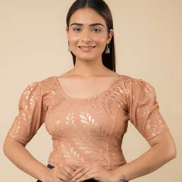 Bindigasm's Advi Women Embellished Stretchable Saree Blouse-picture-10