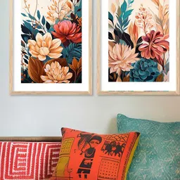 WALLLANE Brown Wood Wall Art-picture-36