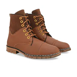 Killer Men Round Toe Laced Up Boots-image-51