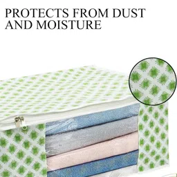 AMAK INC Green Fabric Multi-Utility Wardrobe Organisers image 3