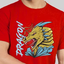 Greylongg Men Graphic Printed T-shirt image 2