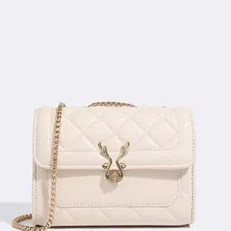 CORSICA Half Moon Sling Bag With Quilted Detail-picture-8