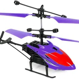 taruzba Hand Control Helicopter with USB Chargeable Cable Pack of 1 Without Remote image 3