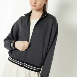 max Women Colourblocked Bomber Jacket-picture-41