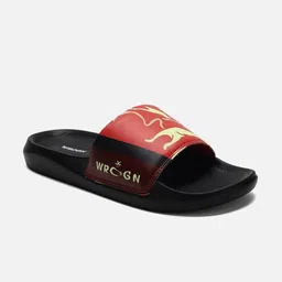 WROGN Men Printed Sliders image 5