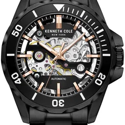 Kenneth Cole Men Dial & Stainless Steel Bracelet Style Straps Analogue Automatic Watch KCWGY0046002MN image 5