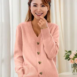 StyleCast Women V-Neck Long Sleeves Cardigan-picture-36