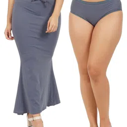 FEMULA Fishcut Stretchable Saree Shapewear With Brief-picture-42